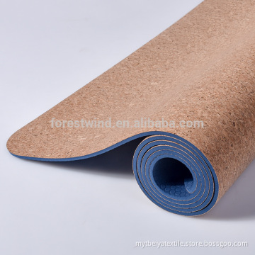 Promotional/Wholesale Customized Anti Slip Yoga Mat Cork